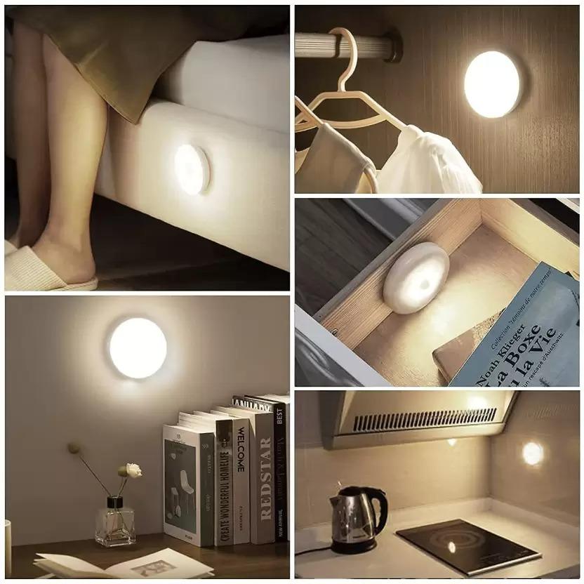 Premium Motion Sensor Light for Home with USB Charging Wireless Self Adhesive LED Night Light