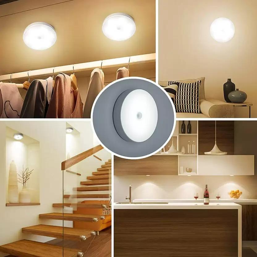 Premium Motion Sensor Light for Home with USB Charging Wireless Self Adhesive LED Night Light
