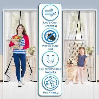 Magnetic Mosquito Net Door – Perfect for Balconies & Home Entrances